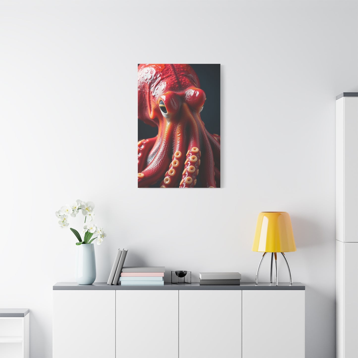 Cephalopod Elegance Canvas