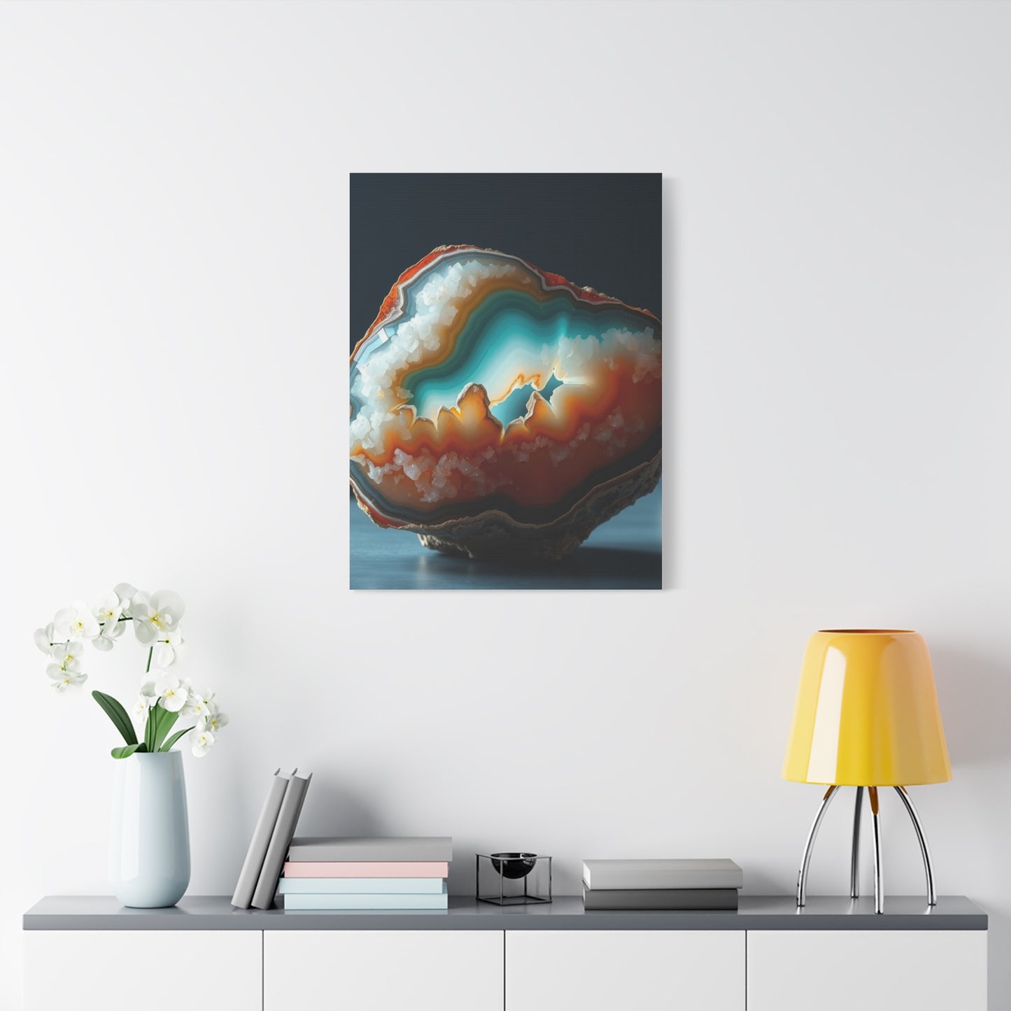 Agates, Geodes & Minerals Art Supreme Canvas Wall Art & Canvas Print