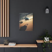 Desert Helicopter Expedition Wall Art & Canvas Prints