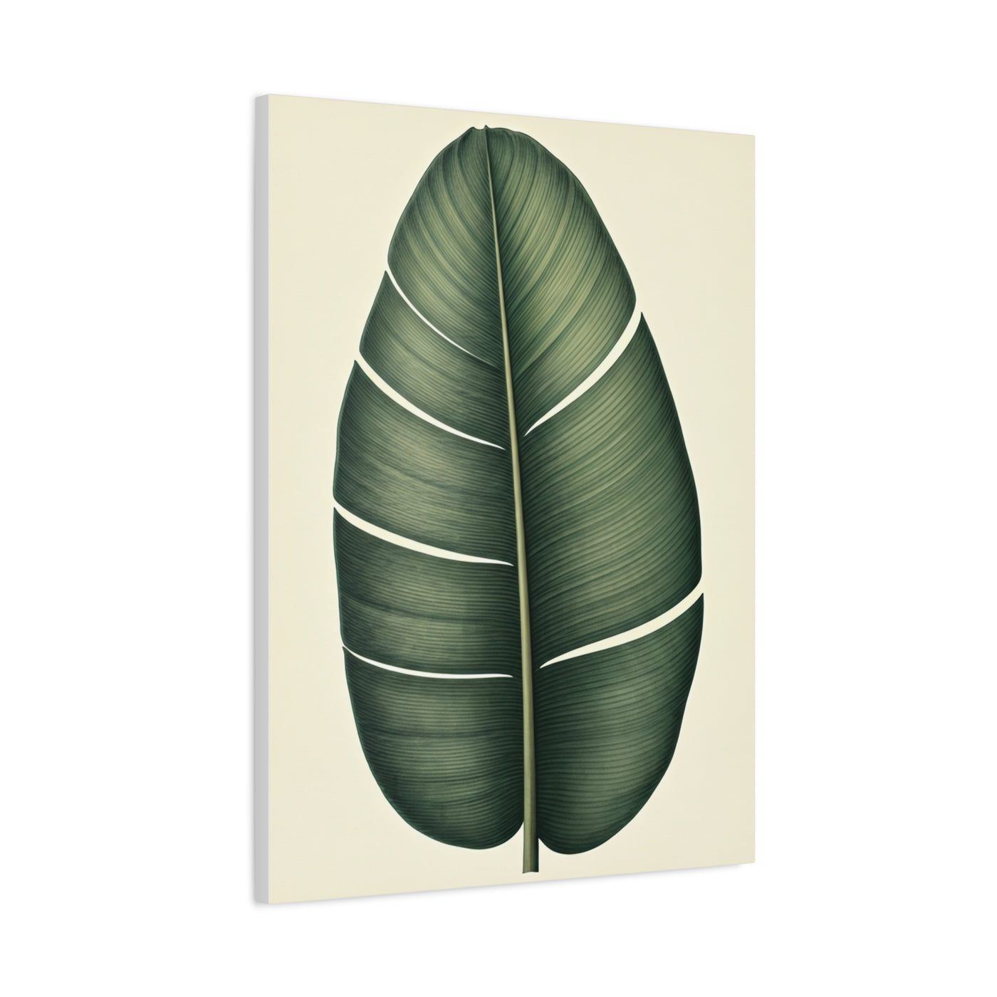 Tropical Leaf Study Illustration Wall Art & Canvas Prints