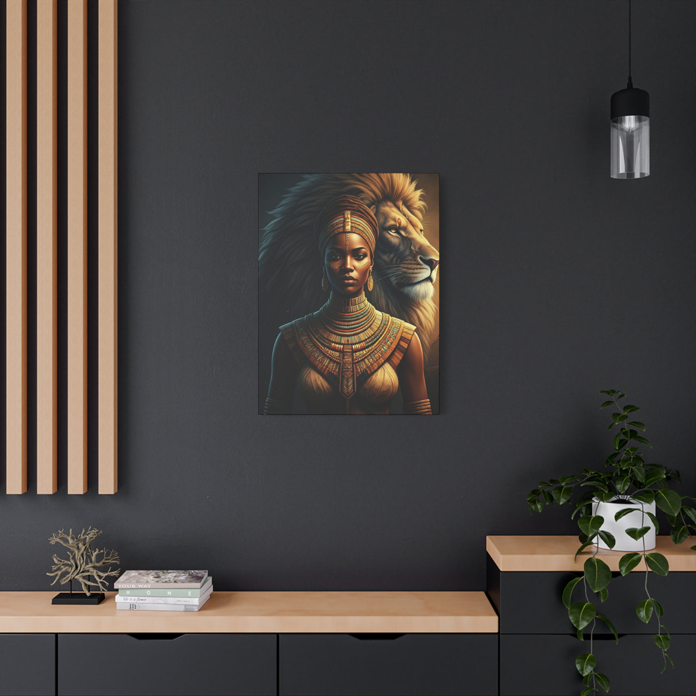 Lioness Warrior Guardian Wall Art & Canvas Prints