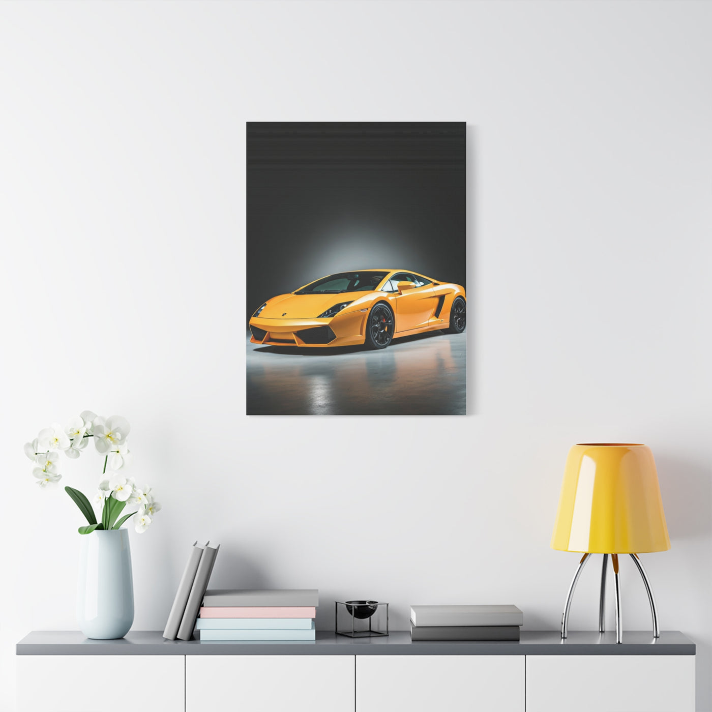Lamborghini Gallardo Dream Garage Display Wall Art & Canvas Prints