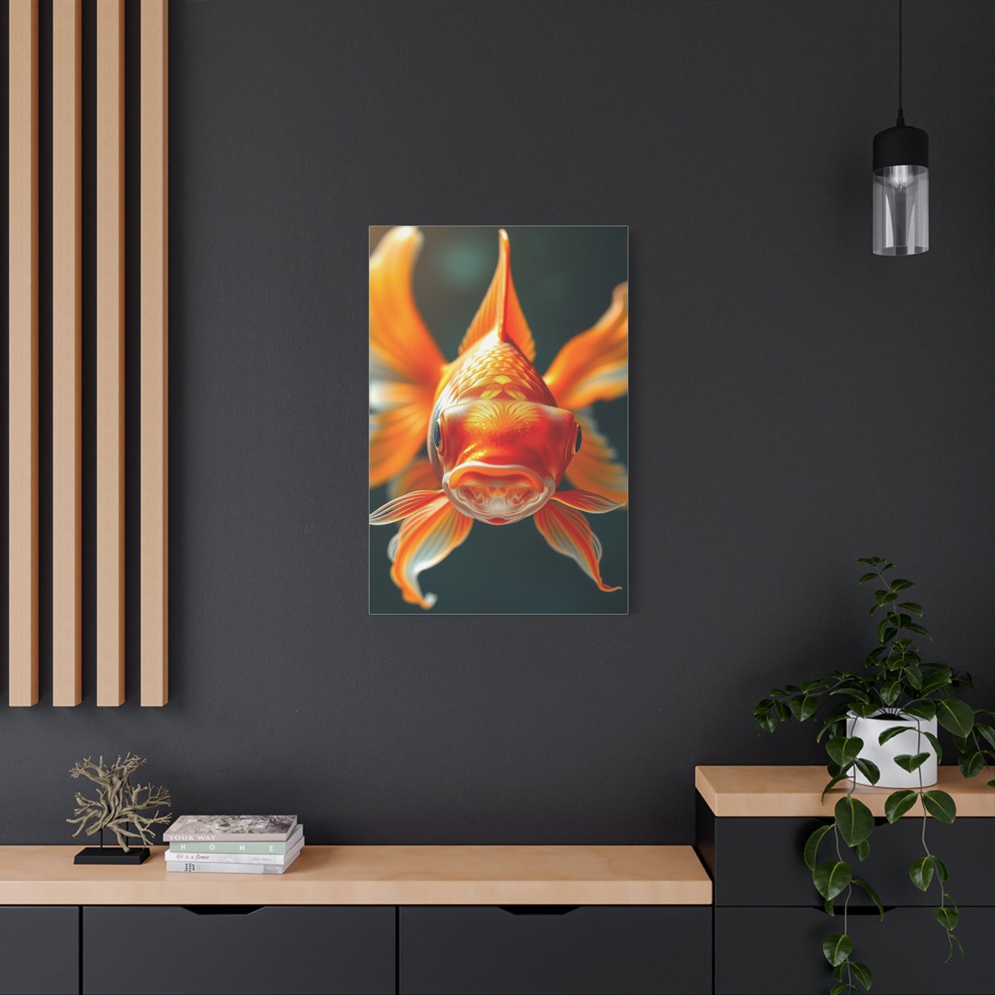Vision Goldfish Art Art Wall Art & Canvas Print