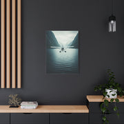 Seaplane Fjord Landing Wall Art & Canvas Prints