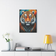 Fierce Ember Tiger Wall Art & Canvas Print