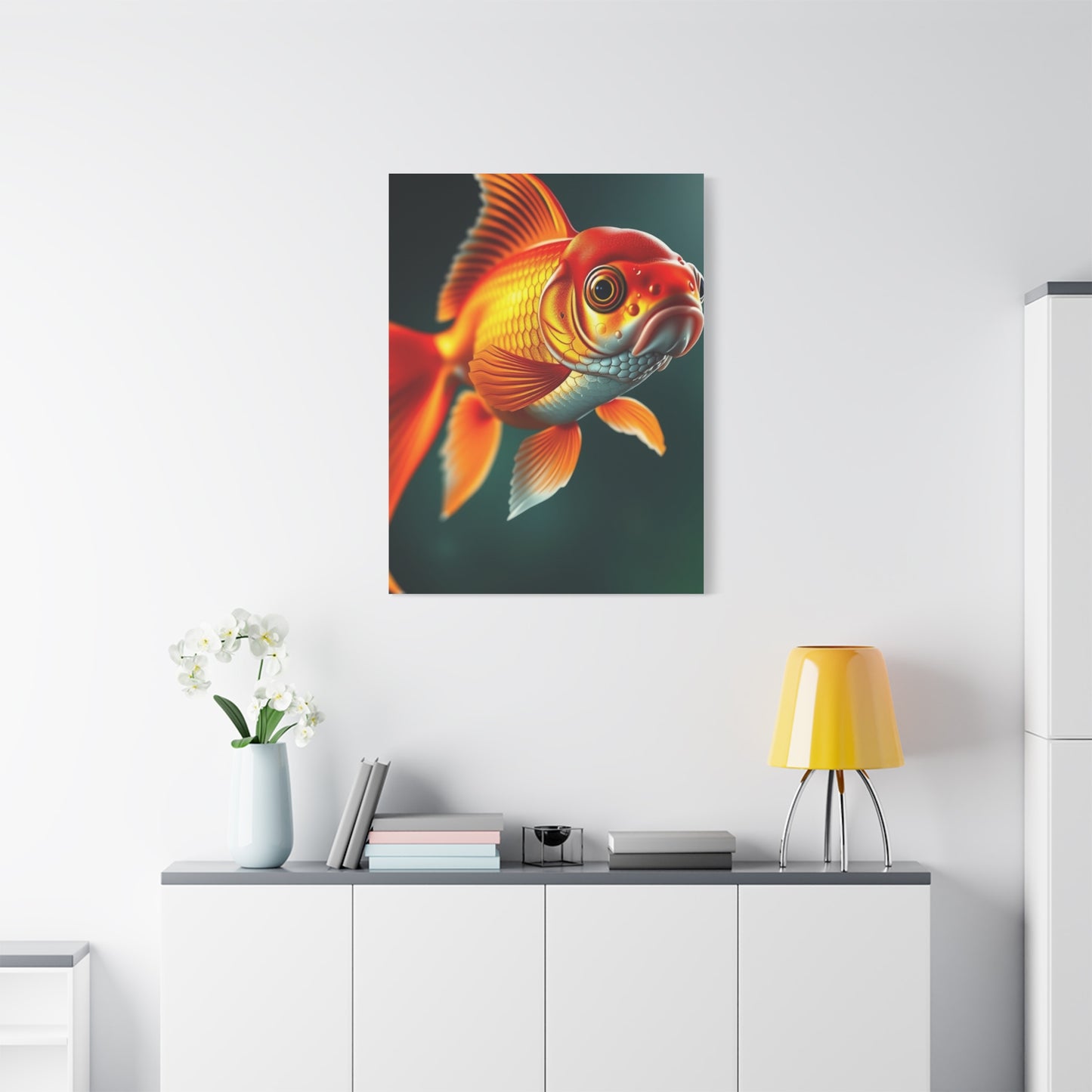 Goldfish Art Supreme Canvas Wall Art & Canvas Print