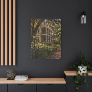Garden District Mansion Under Live Oaks Wall Art & Canvas Print