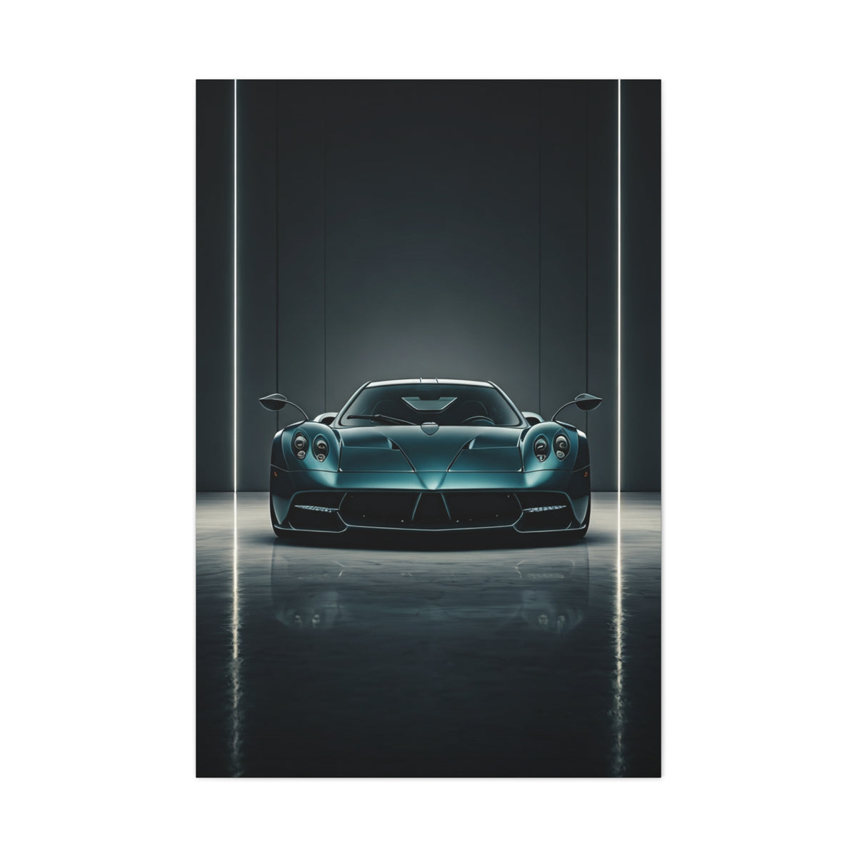 Pagani Huayra Museum Display Wall Art & Canvas Prints