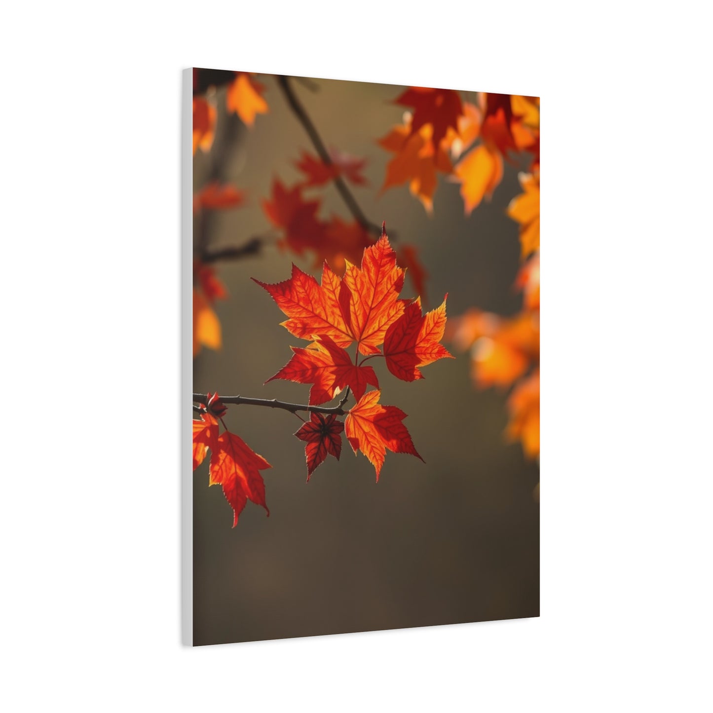 Golden Ember Season Canvas