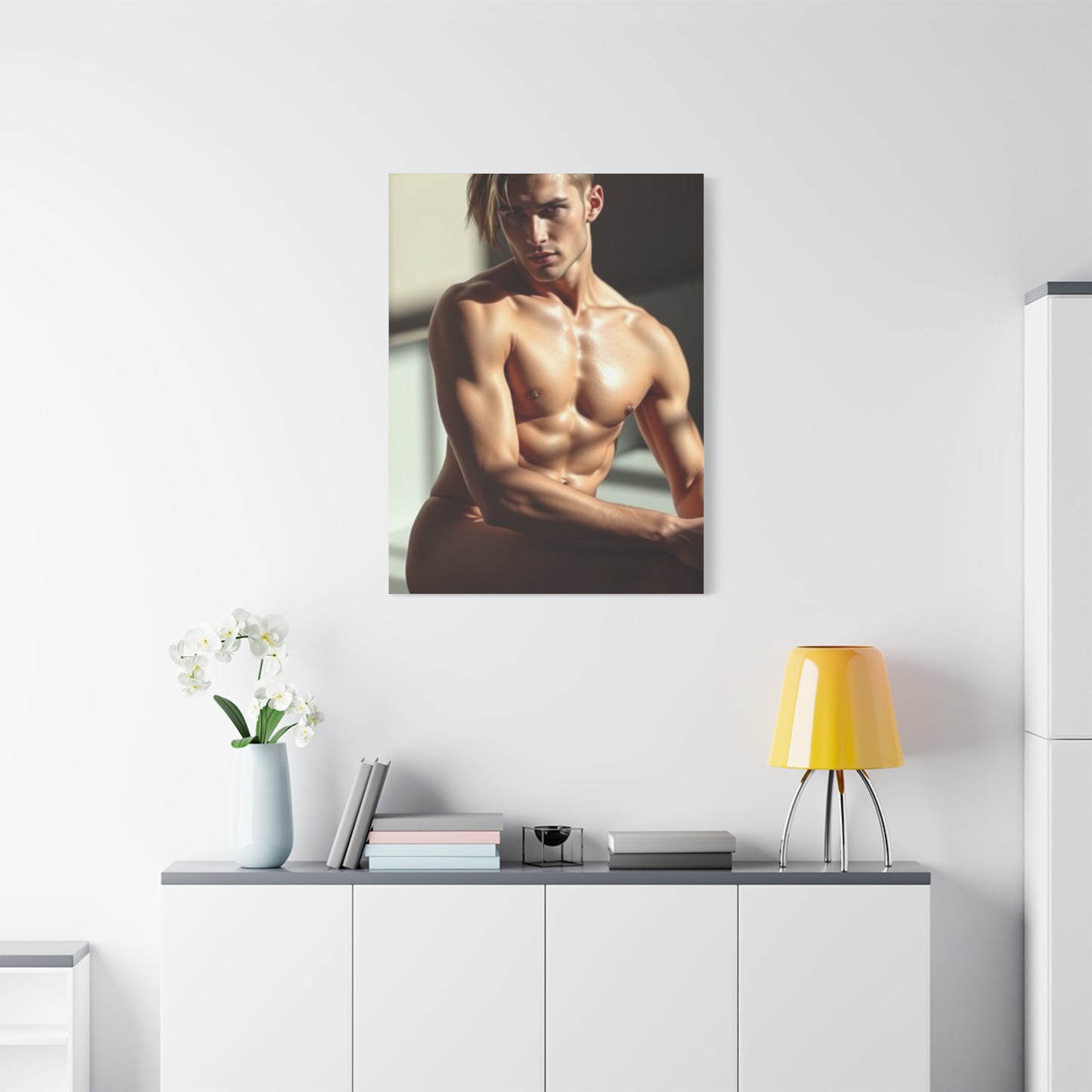 Elysian Masculinity Canvas wall art & canvas print