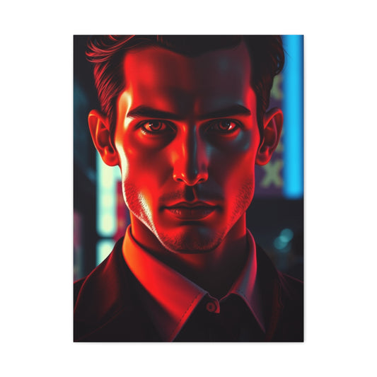 American Psycho Art Canvas Art 5 Wall Art & Canvas Print