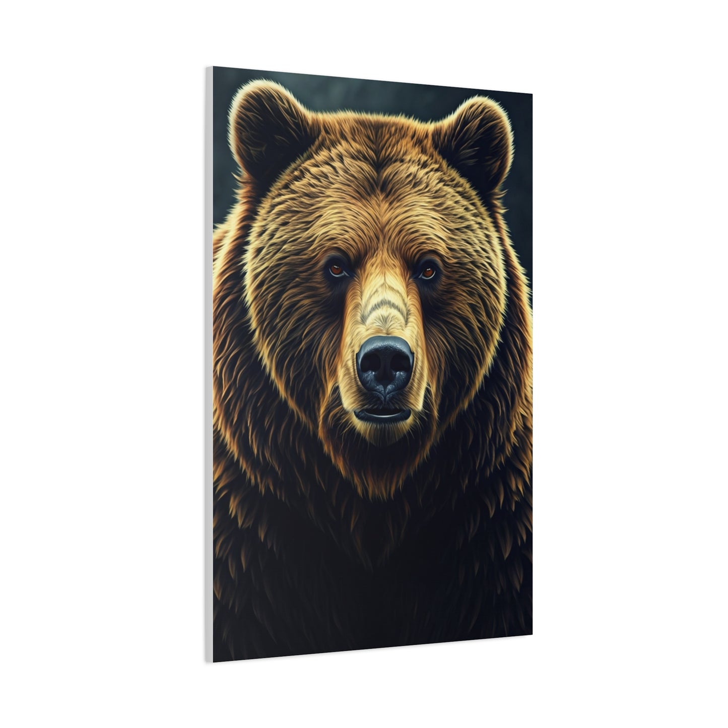 Majestic Brown Bear Portrait Wall Art & Canvas Prints