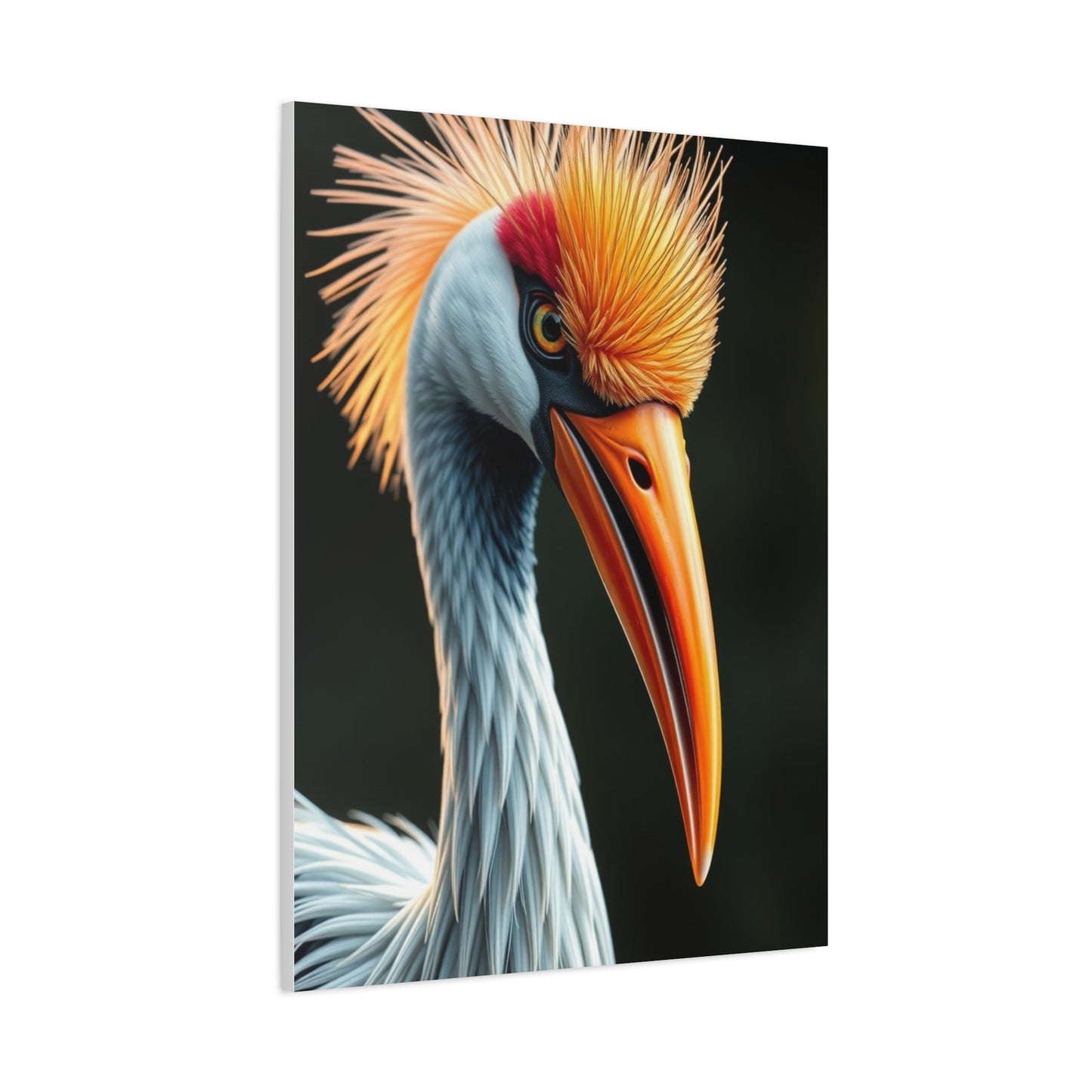 Graceful Aves Portrait Wall Art & Canvas Print
