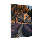 Lavender Field Farmhouse Provence Wall Art & Canvas Print