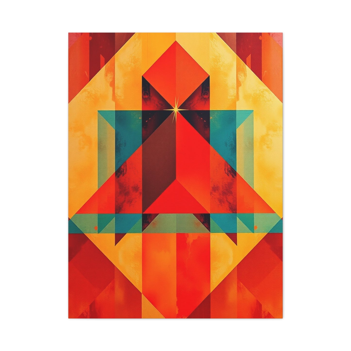 Harmonic Abstraction Elegance wall art & canvas print