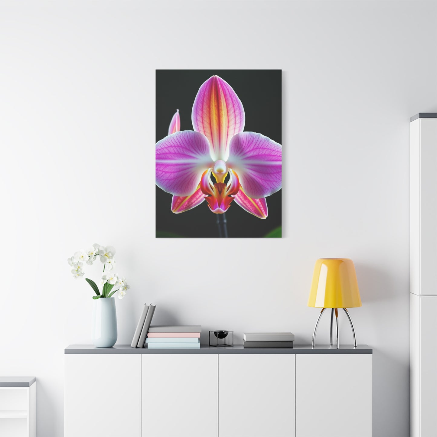Orchid Flower Art Supreme Canvas Wall Art & Canvas Print