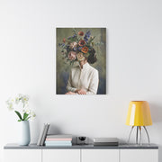 Botanical Identity Portrait Study Wall Art & Canvas Print