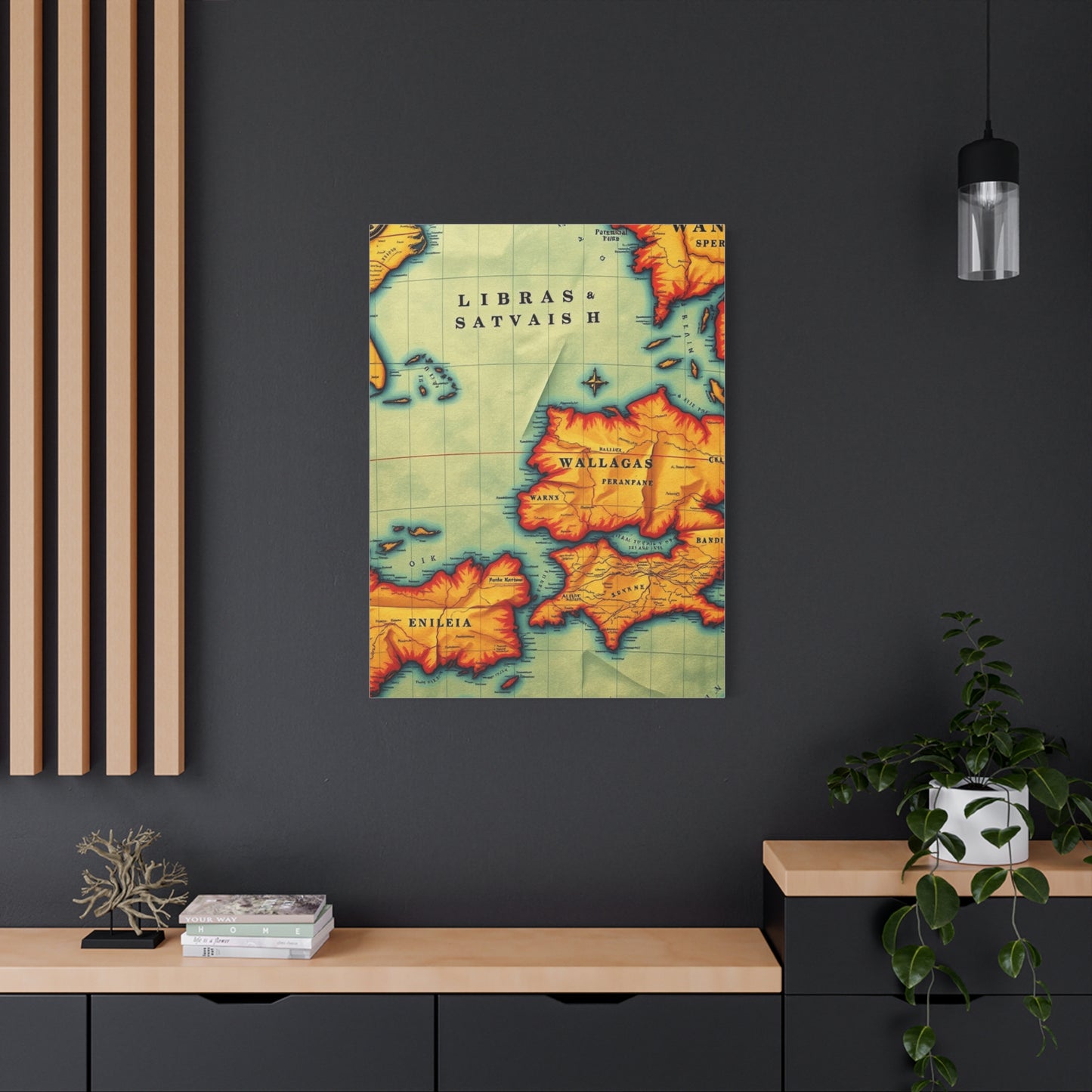 Antique Maps Art Refined Canvas Wall Art & Canvas Print