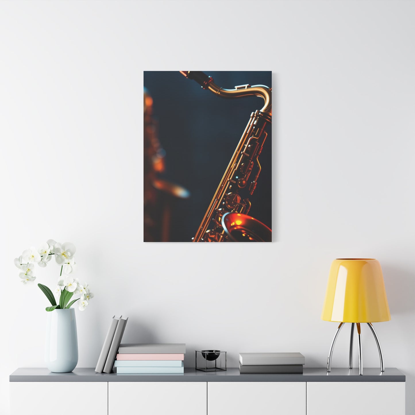 Saxophone Art Canvas Art 3 Wall Art & Canvas Print
