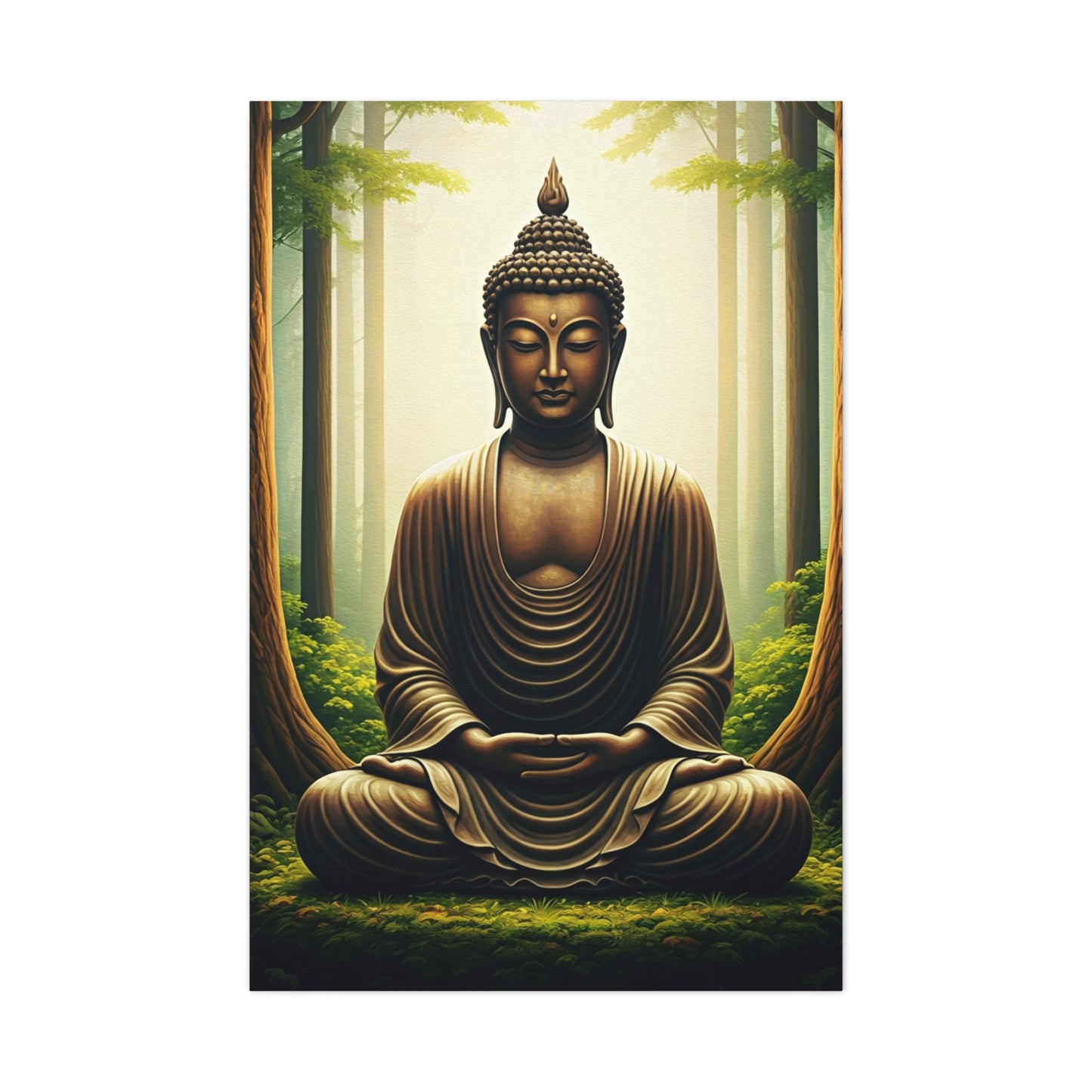 Forest Sanctuary Buddha Wall Art & Canvas Prints