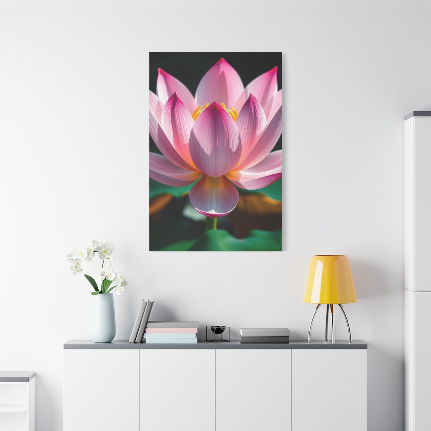 Gilded Tranquility Flora wall art & canvas print