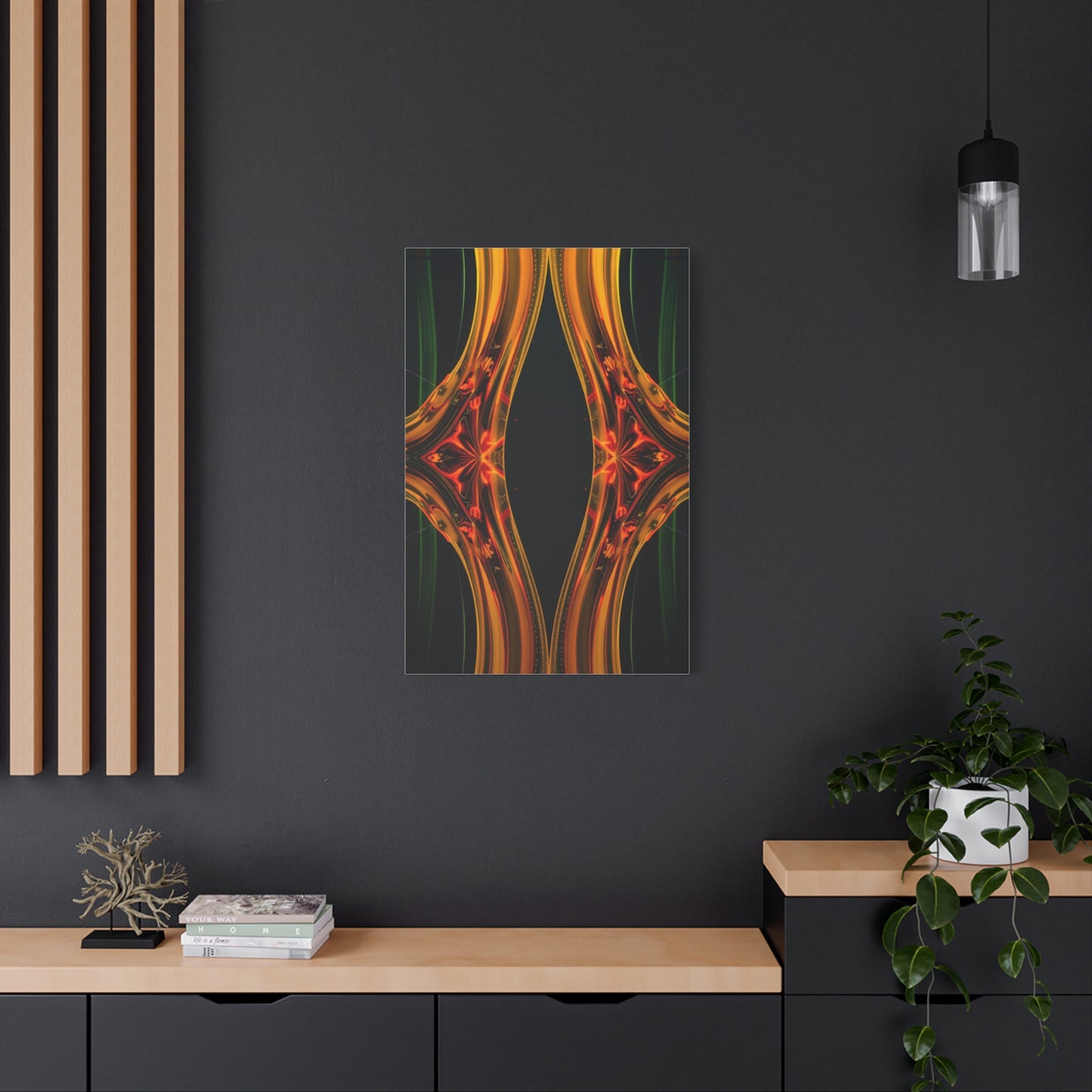 Symmetrical Abstract Shape & Patterns Art Supreme Gallery Wall Art & Canvas Print