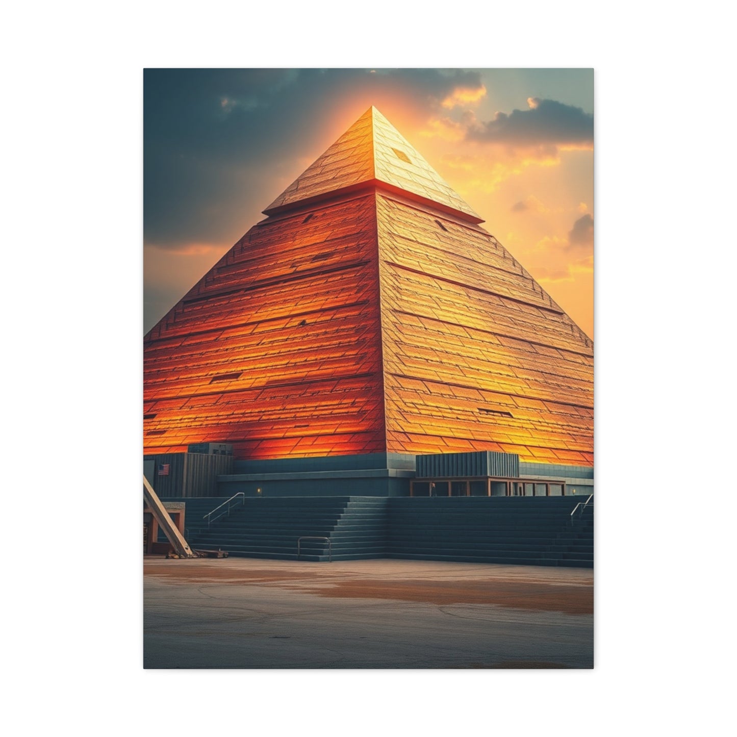 Pyramid Art Canvas Art 8 Wall Art & Canvas Print