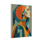Abstract Modernist Profile Composition Wall Art & Canvas Print