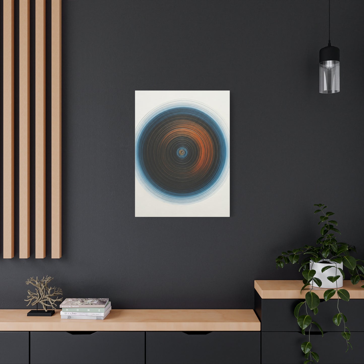 Circular Depth Abstract Wall Art & Canvas Prints