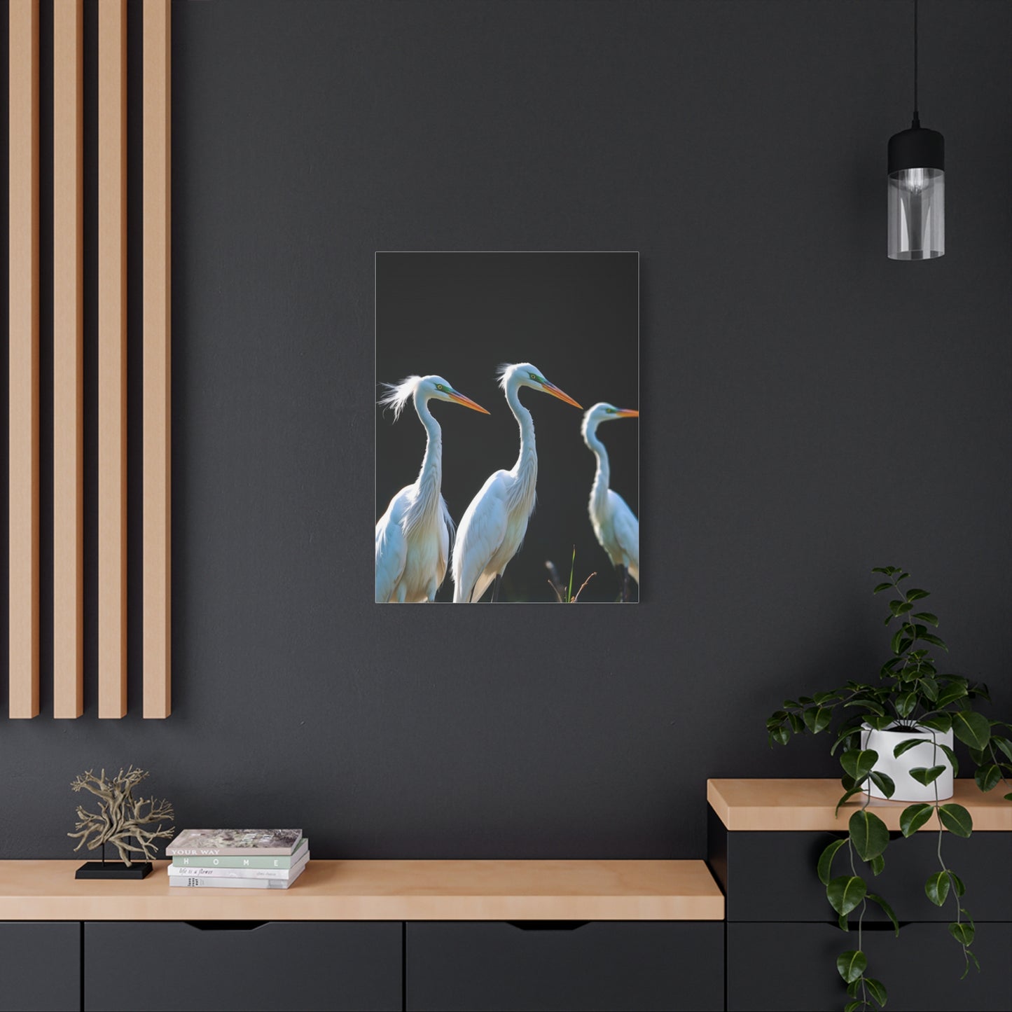 Vision Herons and Egrets Art Art Wall Art & Canvas Print