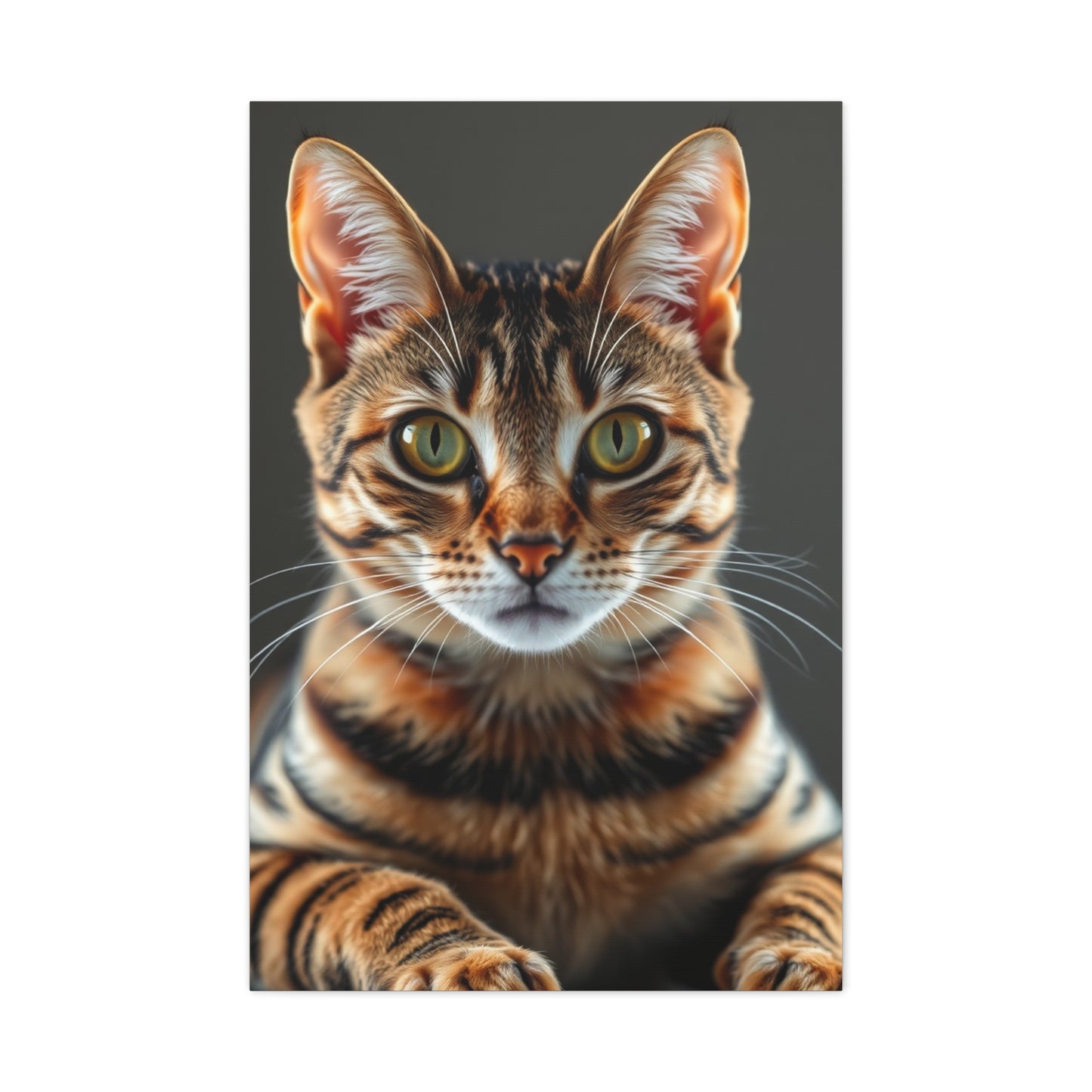 Tabby Cat Art Supreme Canvas Wall Art & Canvas Print