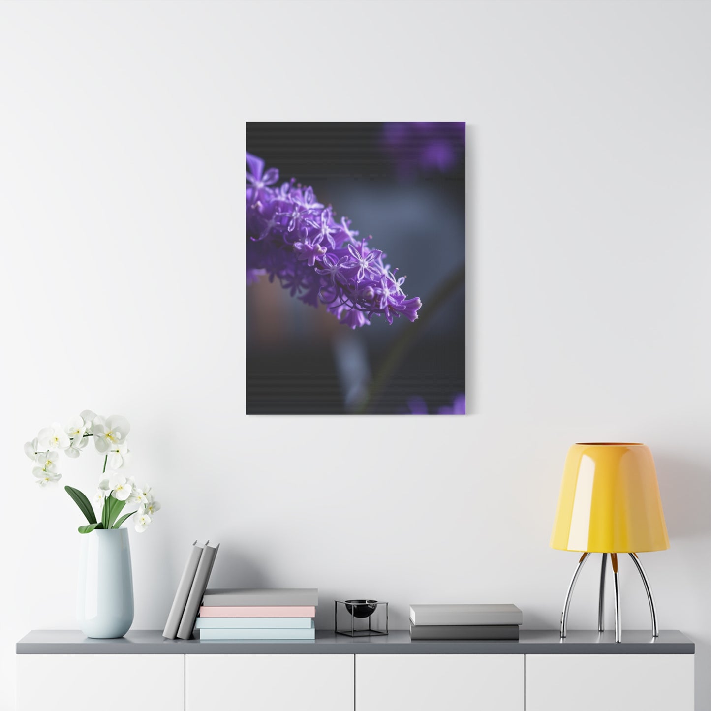 Divine Indigo Expression Wall Art & Canvas Print
