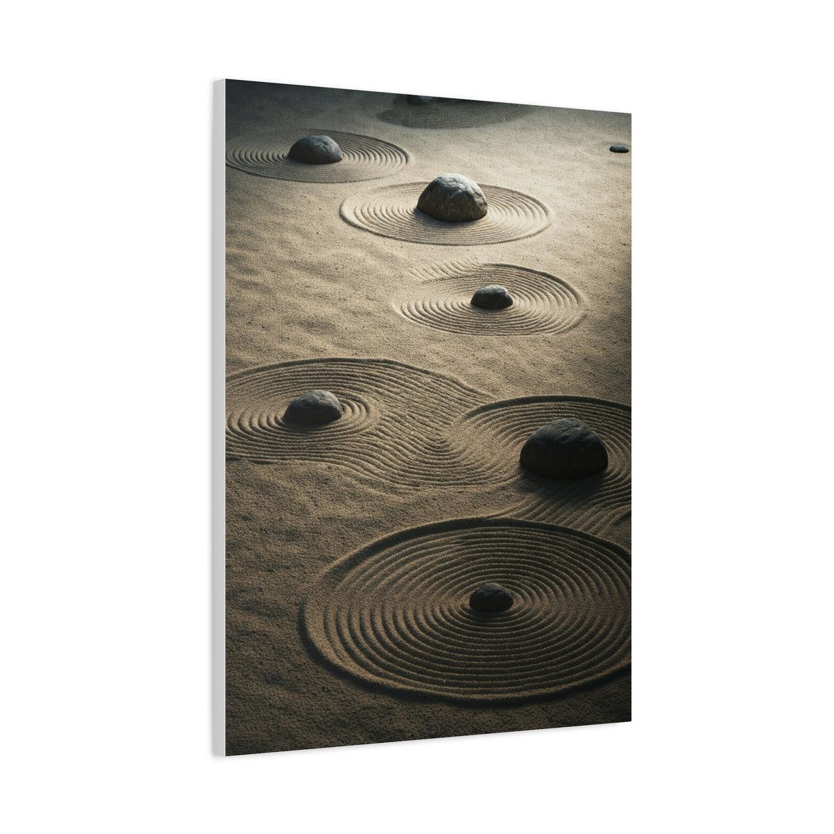 Zen Stone Ripples Wall Art & Canvas Prints