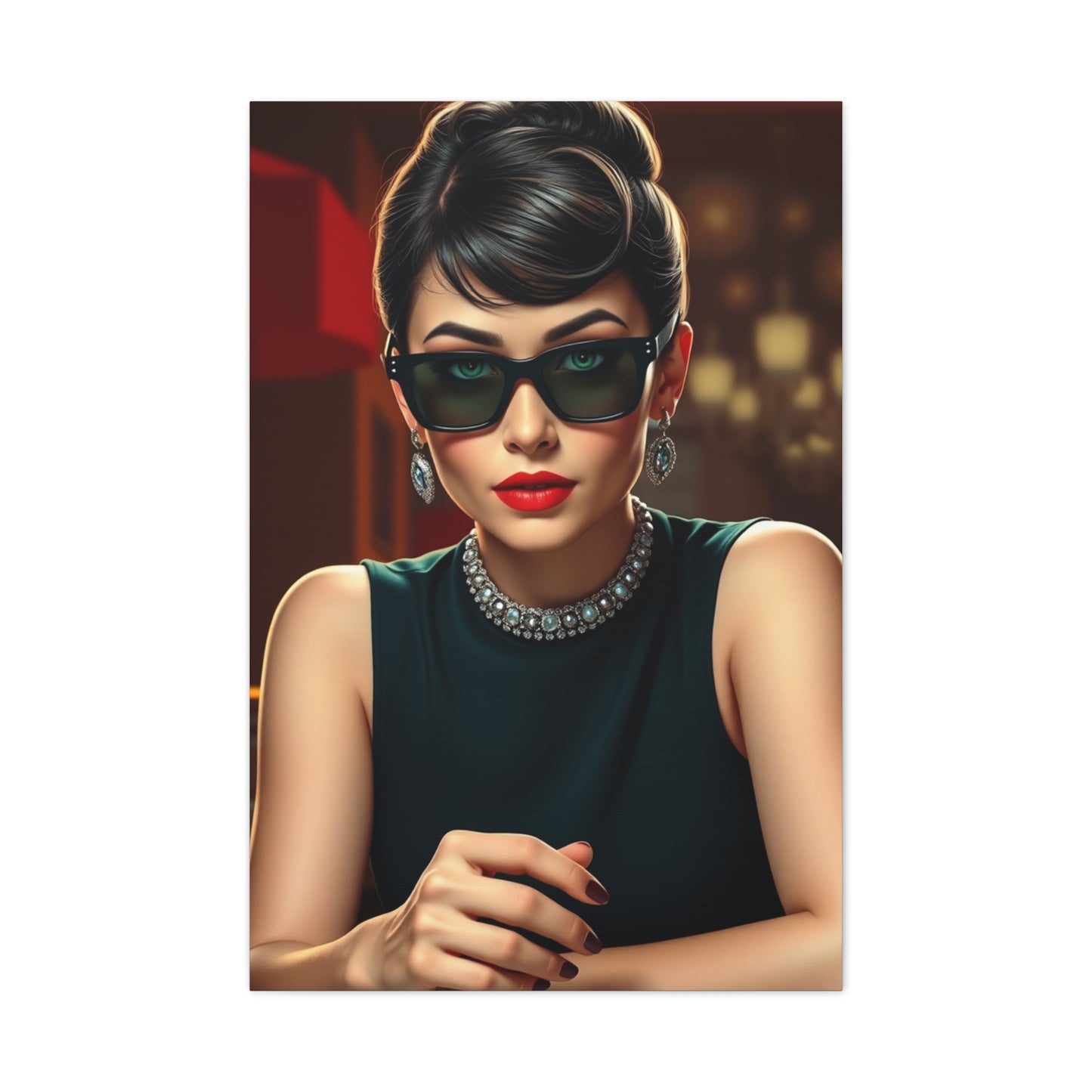 Supreme Collection Breakfast At Tiffany’s Characters Art Wall Art & Canvas Print
