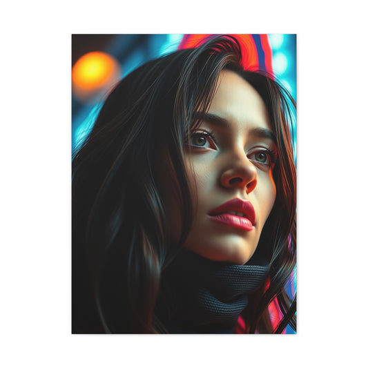 70’s Aesthetic Art Refined Canvas Wall Art & Canvas Print