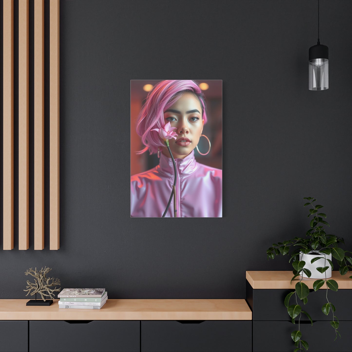 Petal Symphony Premium Canvas Wall Art & Canvas Print