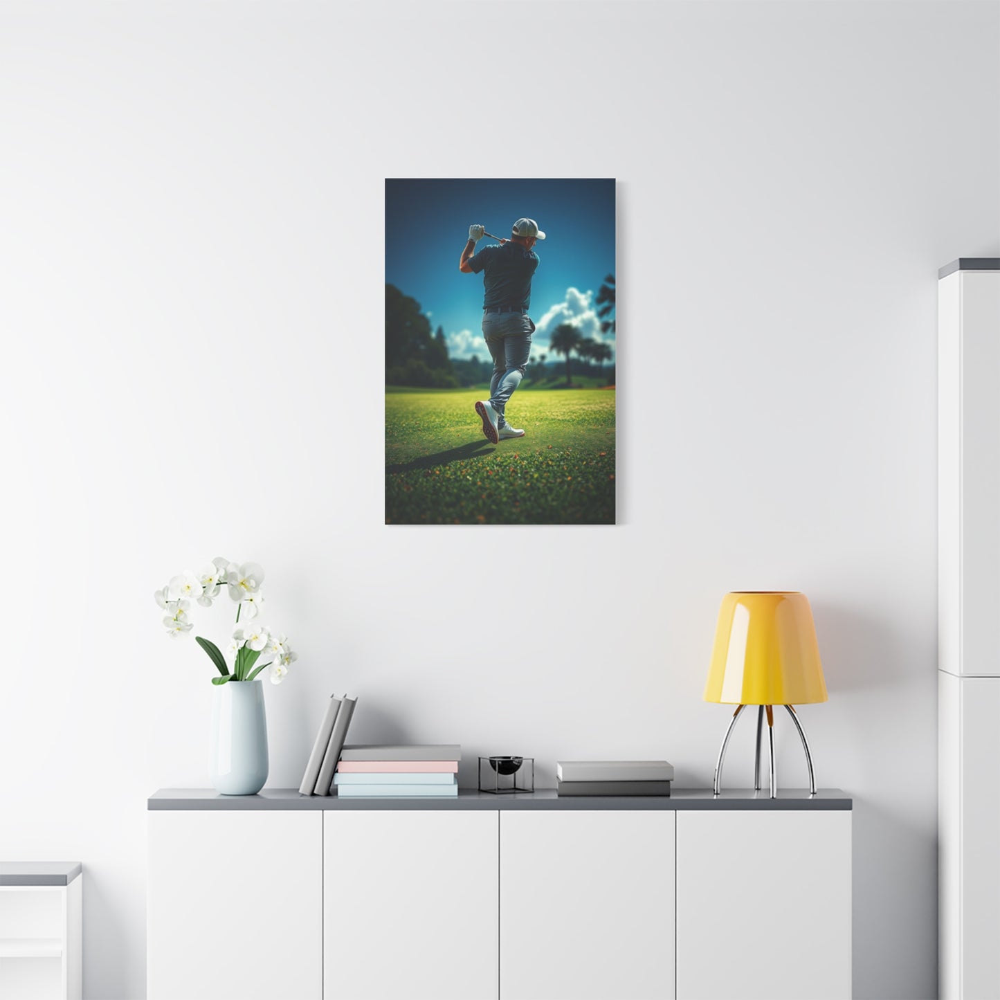 Sophisticated Putt Impression Wall Art & Canvas Print
