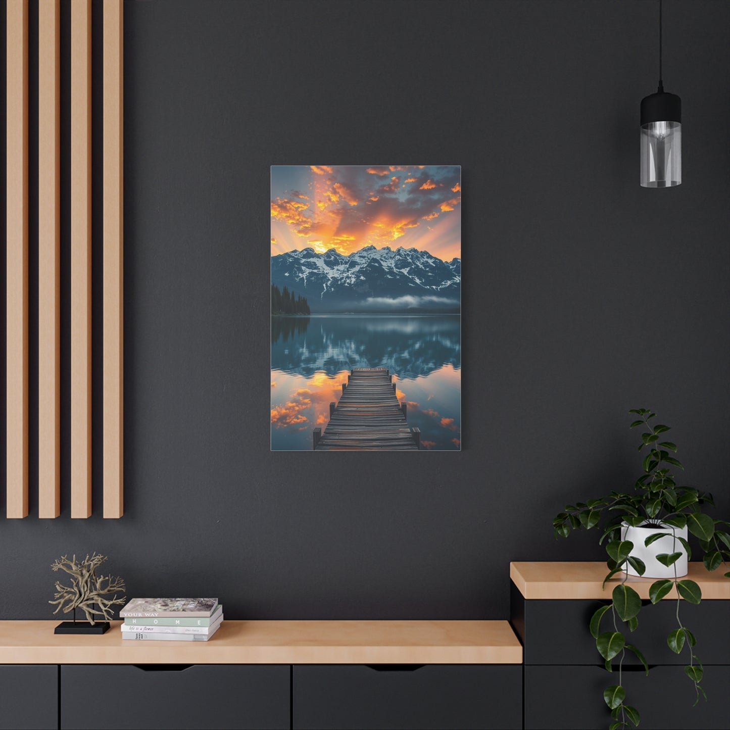 Supreme Lakes Art Beautiful Collection Wall Art & Canvas Print