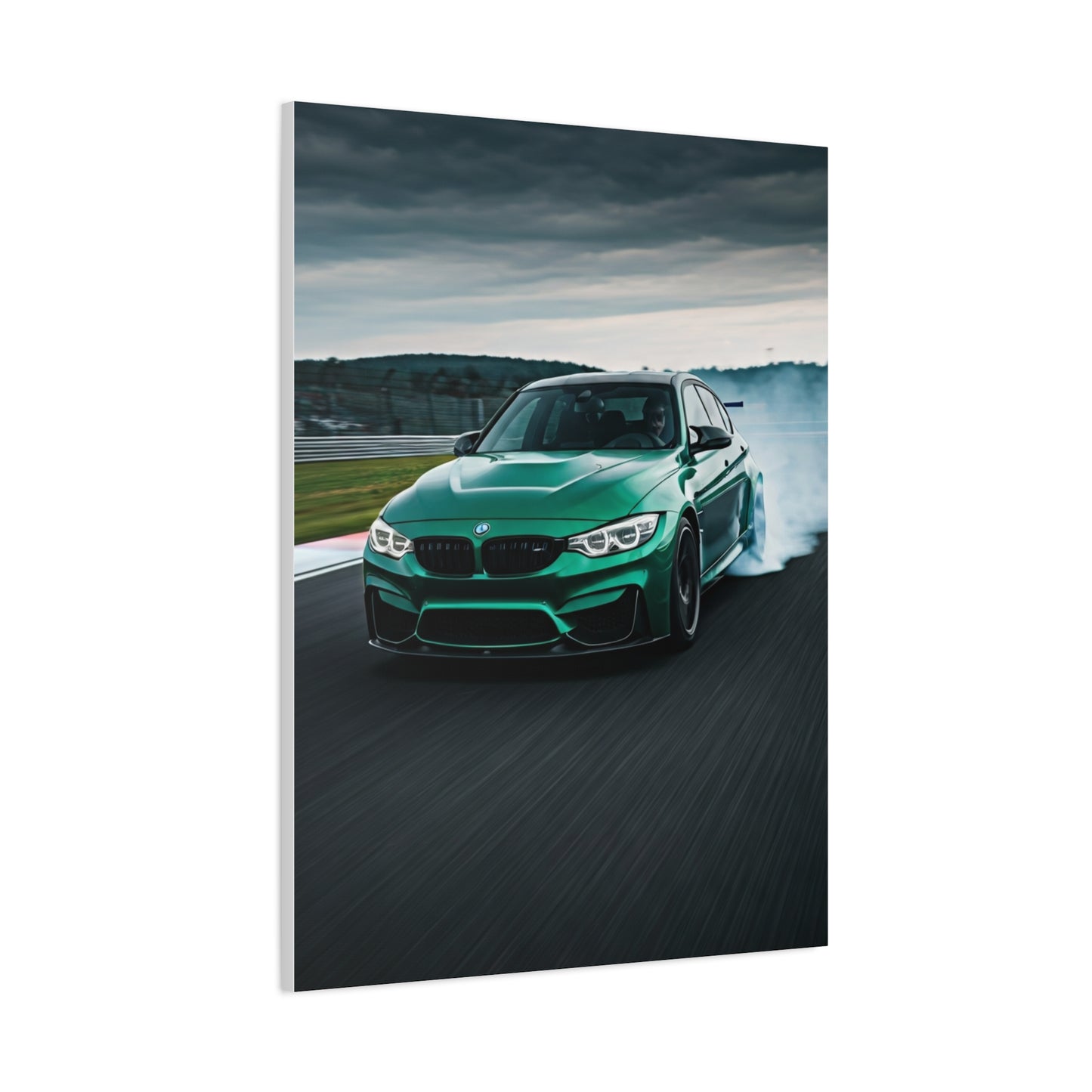 BMW M3 Track Entry Drift Precision Wall Art & Canvas Prints