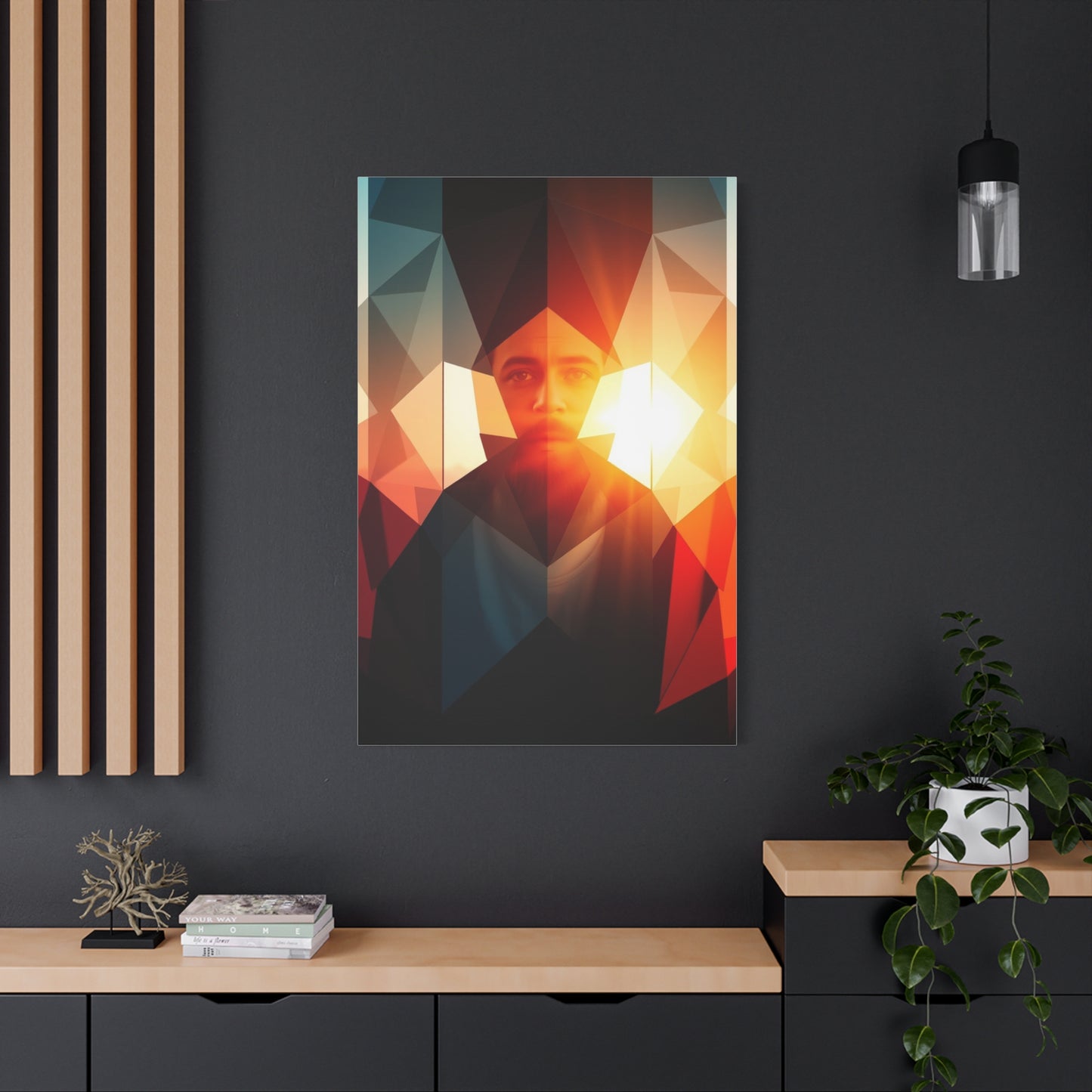 Geometric Elysium Canvas Wall Art & Canvas Print