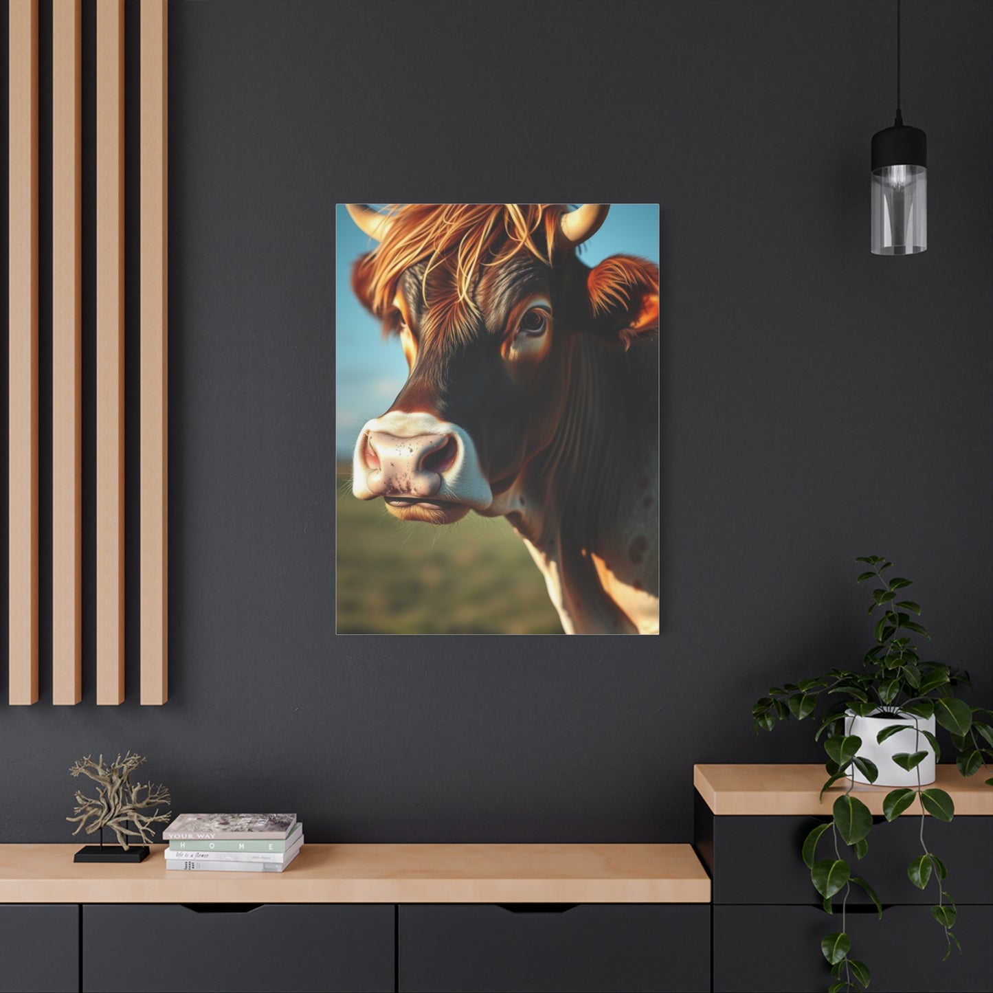 Serene Grazing Masterpiece wall art & canvas print