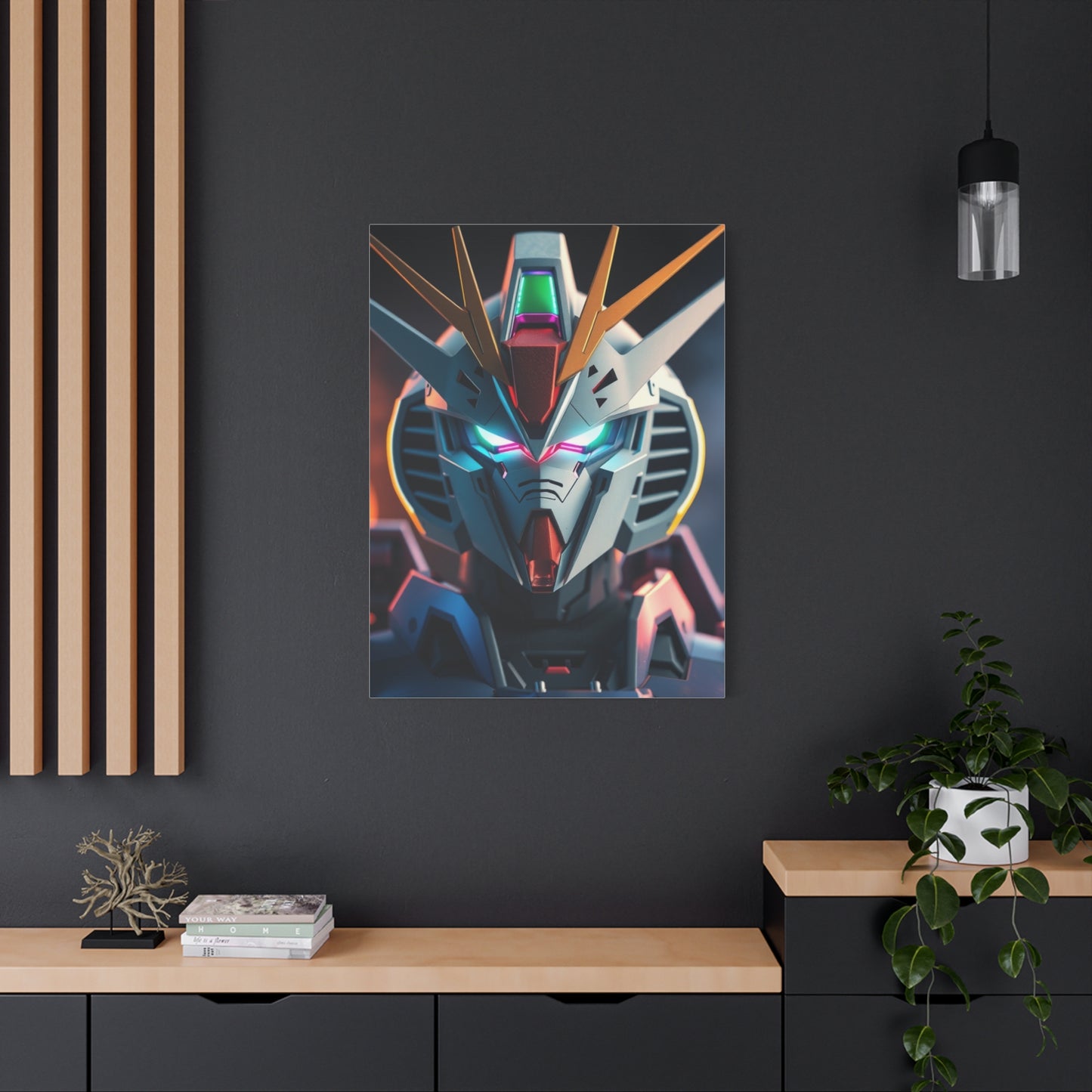 Elite Gundam Art Vision Wall Art & Canvas Print