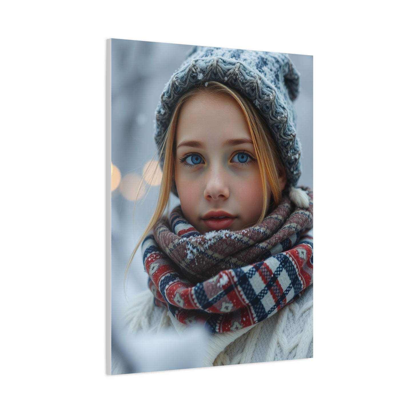 Glistening Frost Canvas Wall Art & Canvas Print
