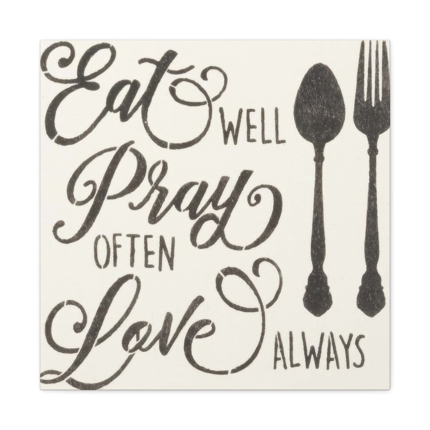 Eat Pray Love Wall Art & Canvas Prints