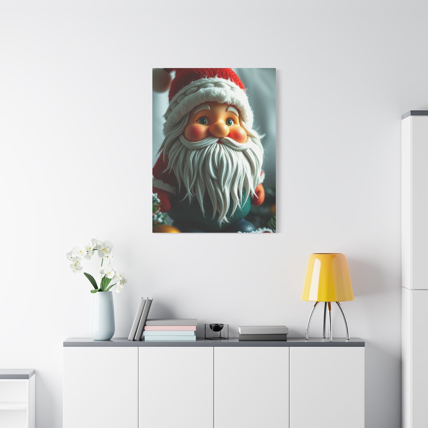 Christmas Gnome Art Luxury Canvas Wall Art & Canvas Print