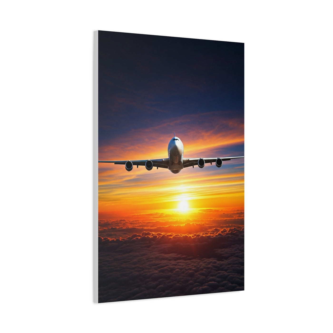 Sunset Horizon Flight Triumph Wall Art & Canvas Prints