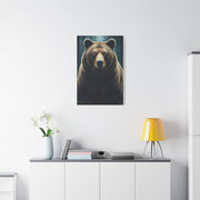Mystic Ember-Eyed Grizzly Bear Wall Art & Canvas Prints