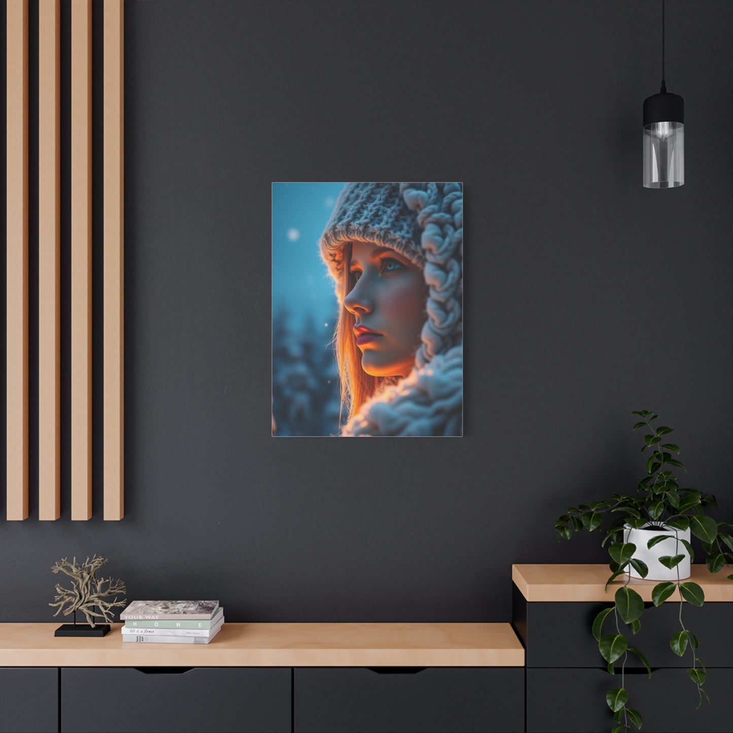 Ethereal Winter Panorama Wall Art & Canvas Print