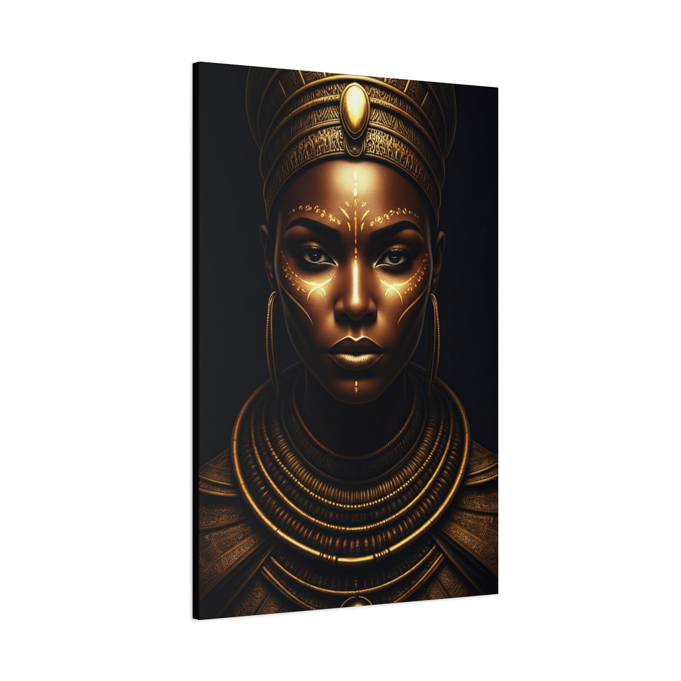 Sacred Queen of Gold Wall Art & Canvas Prints