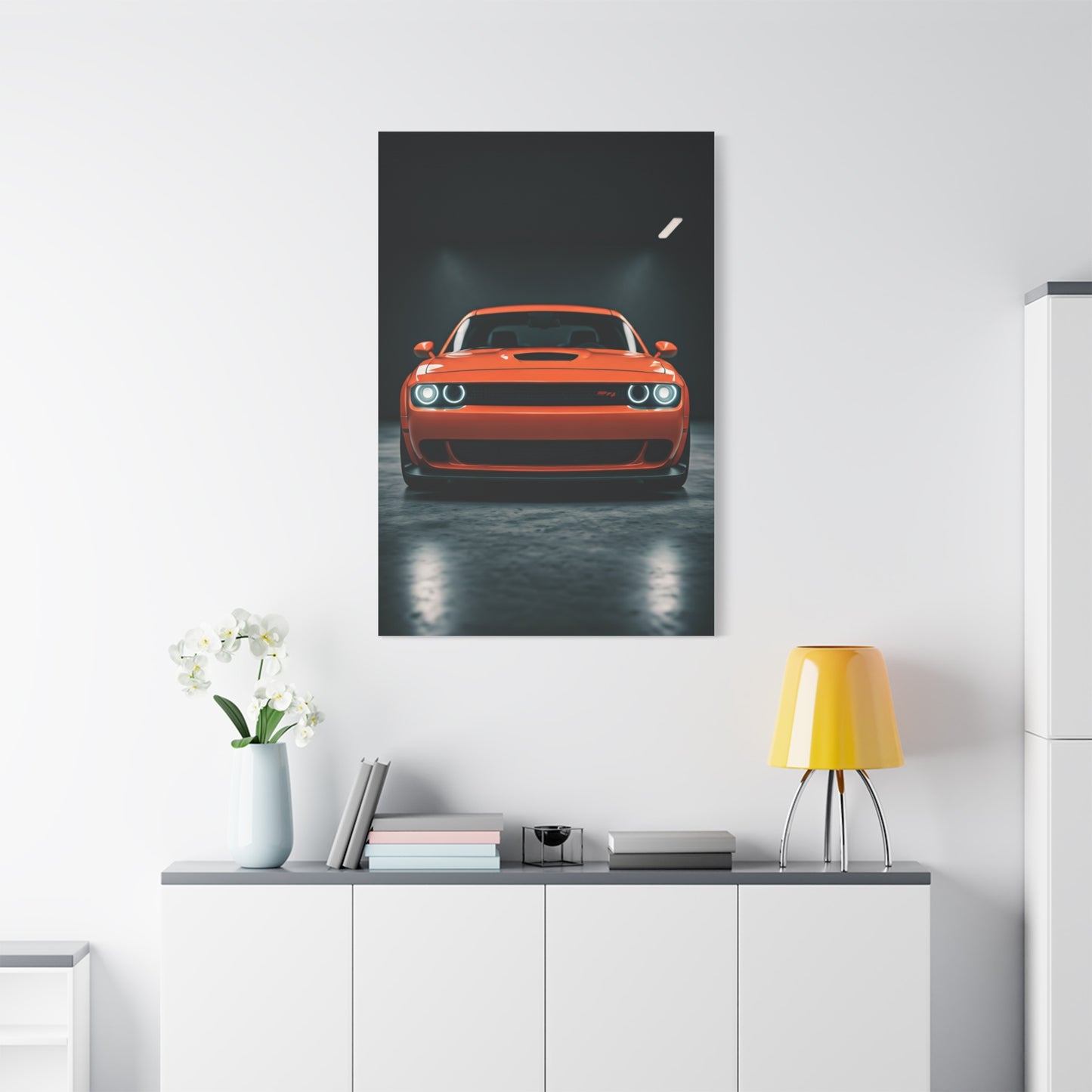 Dodge Challenger Hellcat Wall Art & Canvas Prints